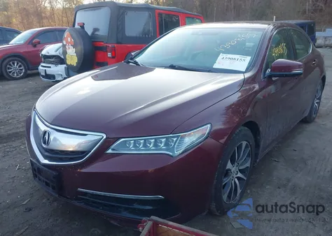 2016 Acura Tlx Tech из США, поврежденный, VIN 19UUB1F53GA015313